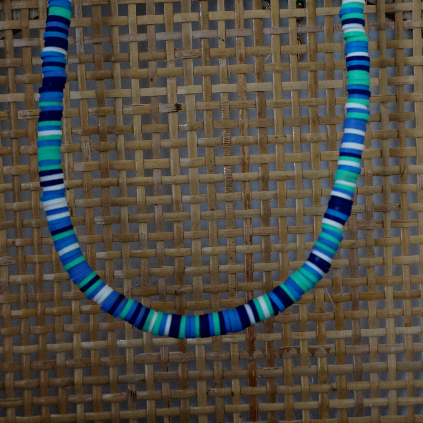 'Makai' Clay Disc Necklace